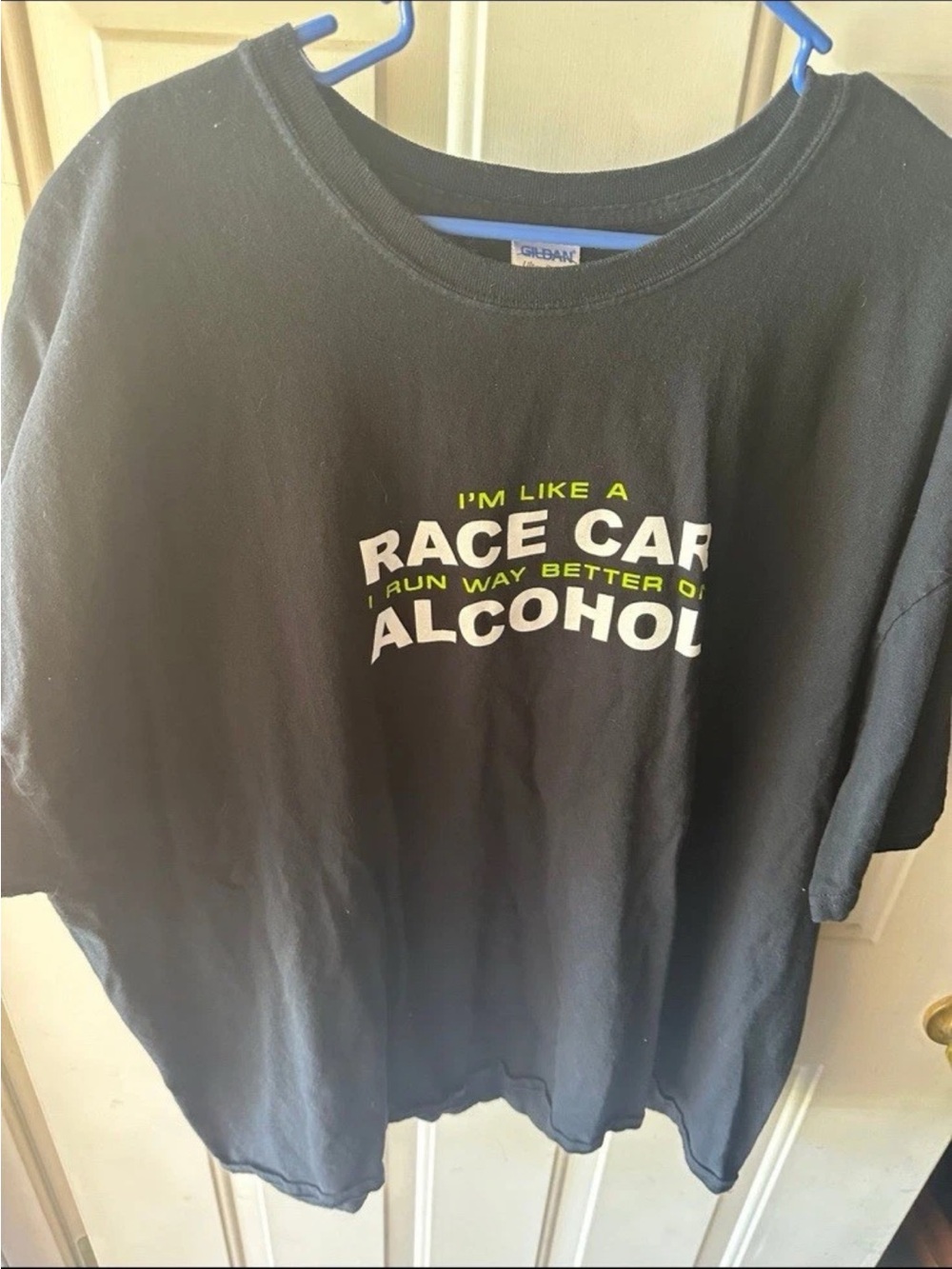 Race Shirt 3xl Xxxl Black TShirt Men Gildan Free Shipping Novelty Alcohol